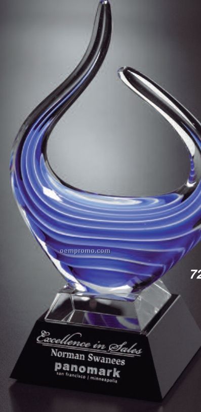 Art-glass Gallery Blue Reflection Award