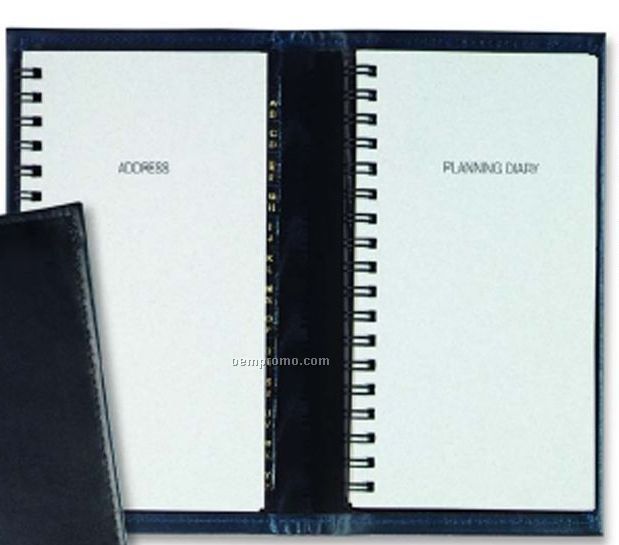 Planning Diary / Telephone Index - Oxford Bonded Leather