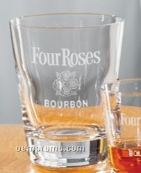 12 Oz. Estate Double Old Fashioned Glass (Set Of 4 - Light Etch)