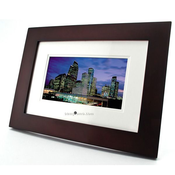 7" Digital Picture Frame Cherry Wood 2gb Internal Memory,China