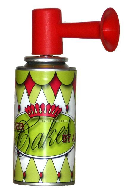 Custom Labeled Air Horn (Compressed Air)