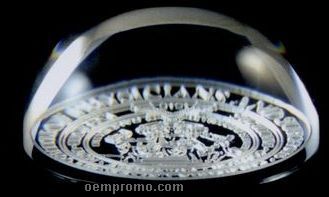 Dome Paperweight (Deep Etched)