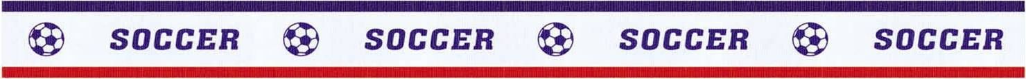 Sport Neck Ribbon - Soccer 7/8"X32"