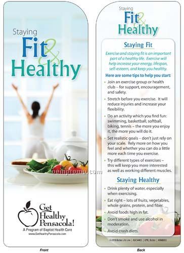 Bookmark - Staying Fit & Healthy