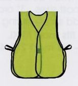 General All Purpose Solid Yellow Vest (2xl-3xl) Blank