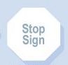 Stop Sign Stock Shape Memo Board