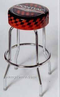 1-ring Swivel Counter Stool With Backrest (Assembled)
