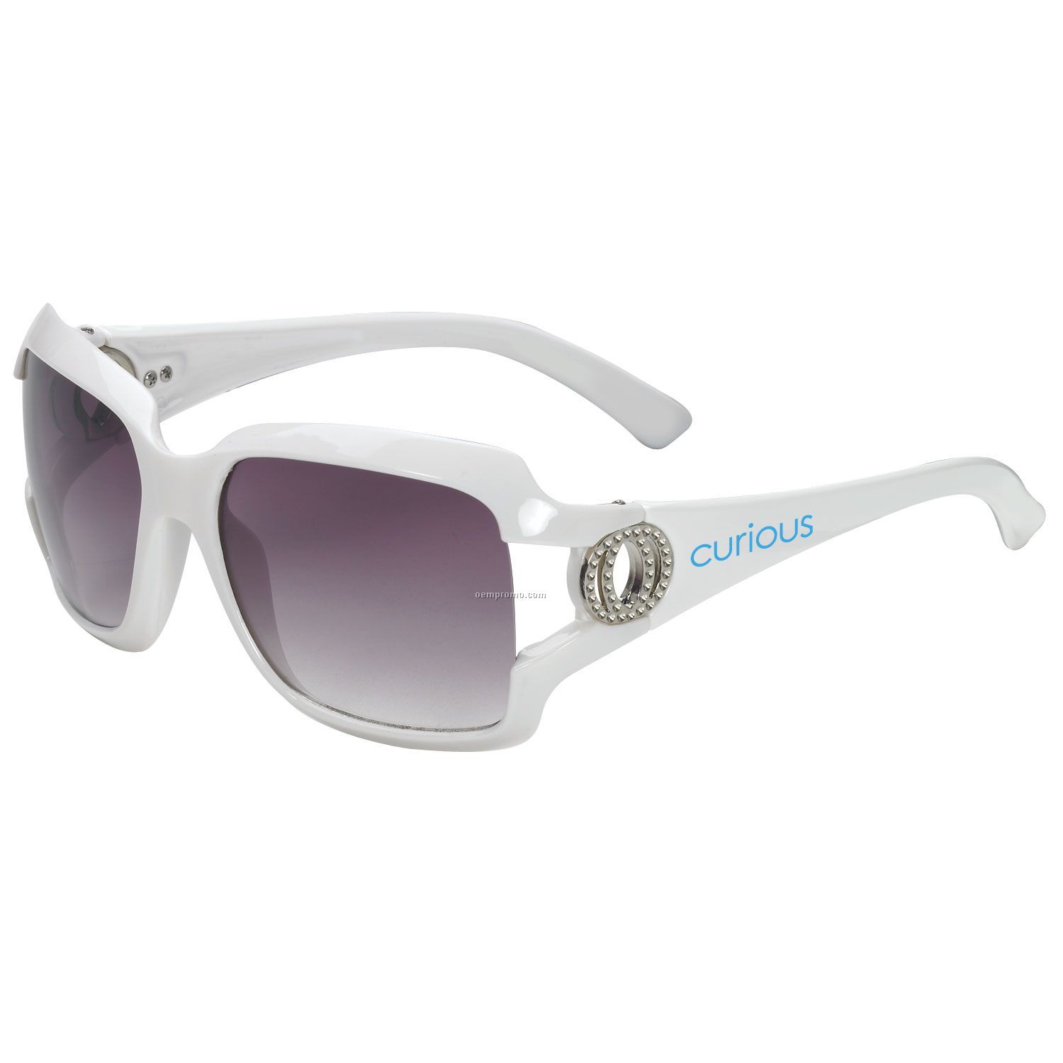 Glamour Sunglasses W/ Large Frame & Gradient Lens