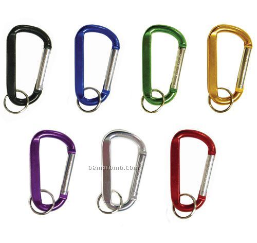 Mini Carabiners With Key Ring