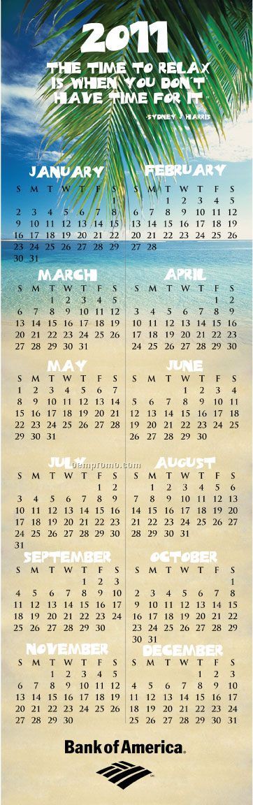 Ez Mail Scenic Greeting Card Wall Calendar
