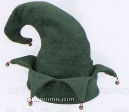 Green Felt Elf Hat