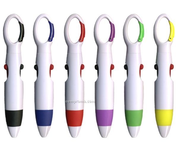 2 Color Carabiner Pen
