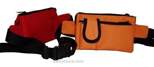 600d Fanny Pack W/ Cell Phone Holder (7-1/2"X4-1/2"X2")