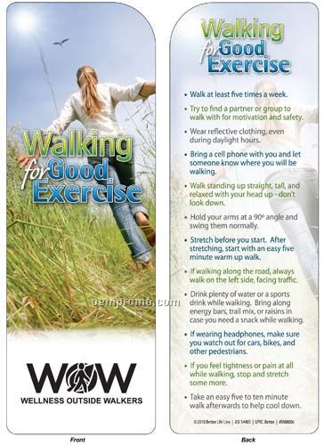 Bookmark - Walking For Good Exercise