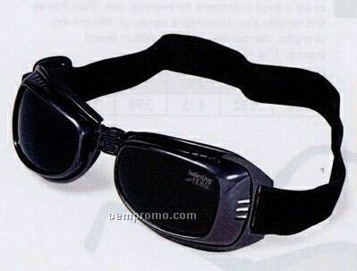 Foldable Frame Goggles W/ Shock Absorbent Guard