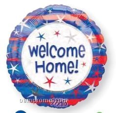 18" Welcome Home Patriotic Balloon