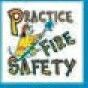 Safety Stock Temporary Tattoo - Practice Fire Safety (1.5"X1.5")