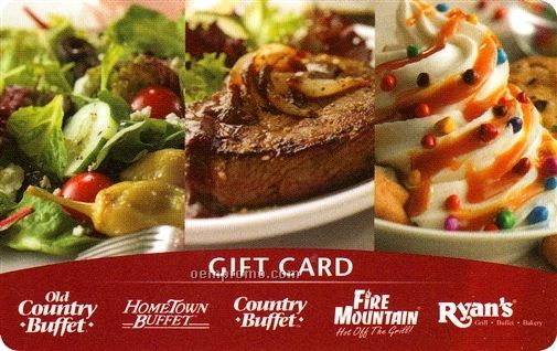 $25 Old Country Buffet Gift Card