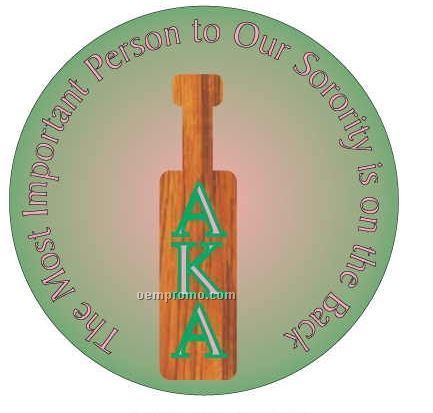 Alpha Kappa Alpha Sorority Paddle Hand Mirror (2 1/2