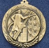 1.5" Stock Cast Medallion (Fireman)