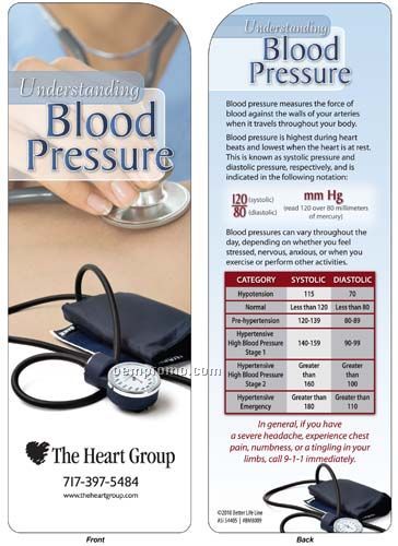 Bookmark - Understanding Blood Pressure