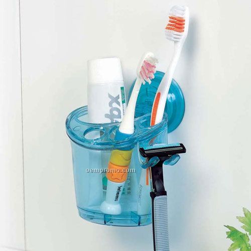 Suction Tube Wall Toothbrush