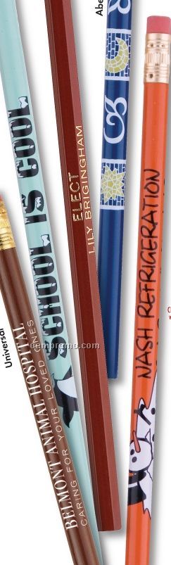 Universal Round Red Pencil W/#2 Lead