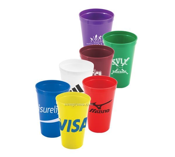 20 Oz. Biodegradable Plastic Stadium Cup