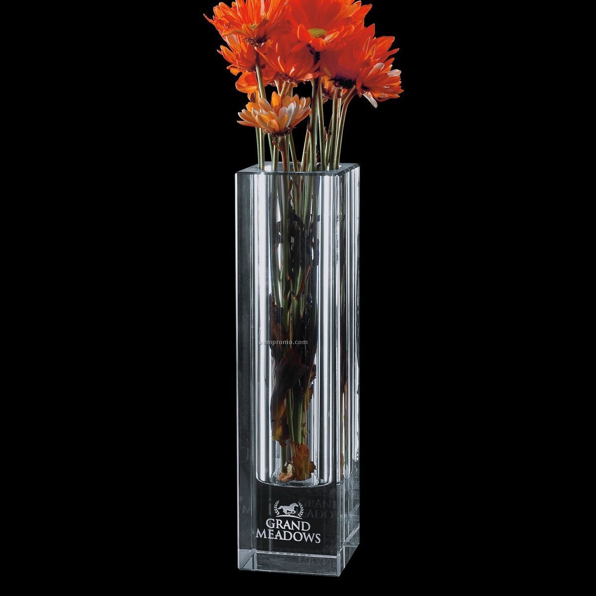Bellaire Optical Crystal Vase (8