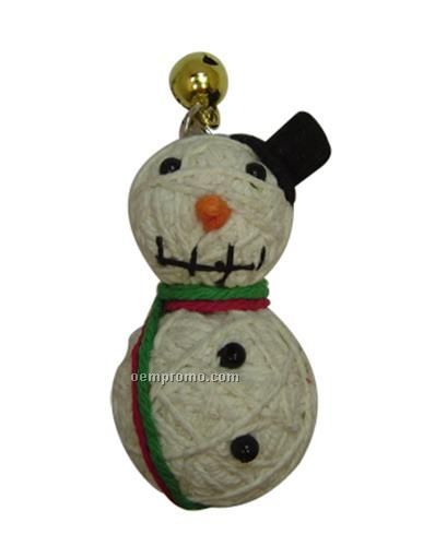 Christmas Snowy String Doll