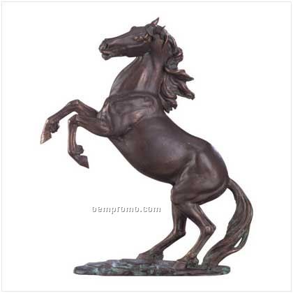 Liberty Bronze Stallion Statue