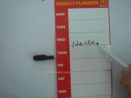 Mcdonald's Magnetic White Board With Erasable Marker