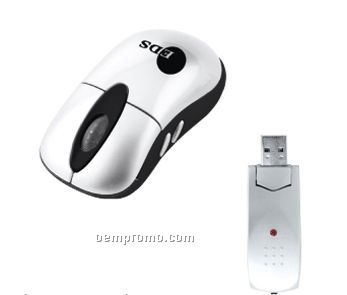Mini Wireless Five Button Travel Mouse
