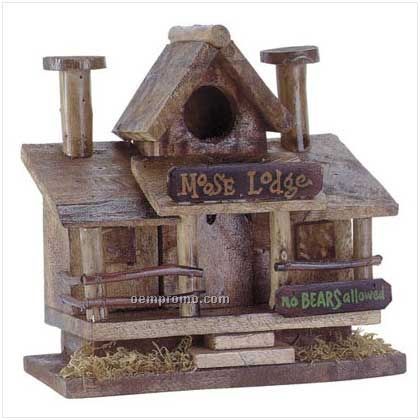 Moose Lodge Birdhouse