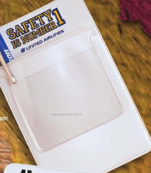 Pocket Protector With 3"X3" Top Flap