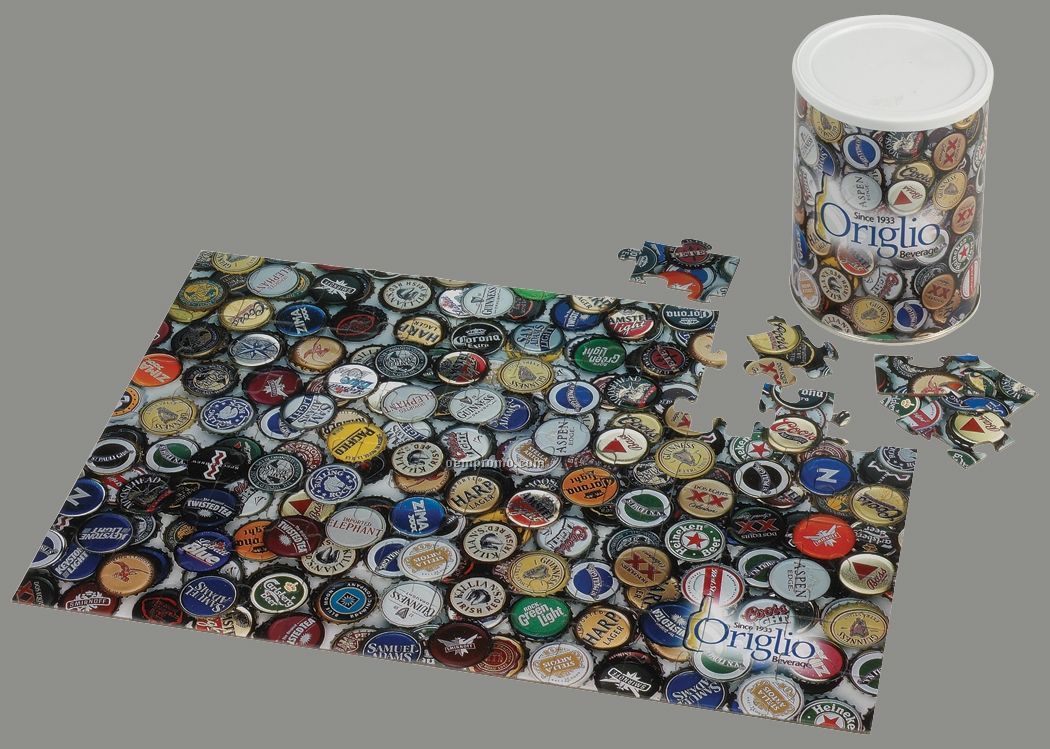 200-piece Puzzle In Can
