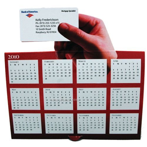 2011 Tent Calendar Greeting Card - Truck