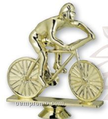 Bicycle Female Plastic Figure Casting