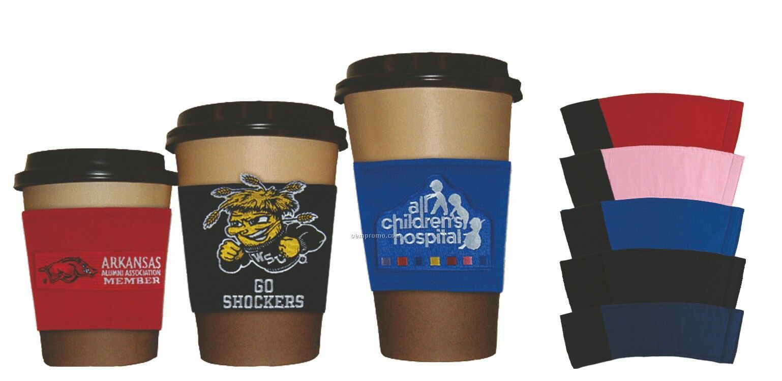 Embroidered Cup Sleeve