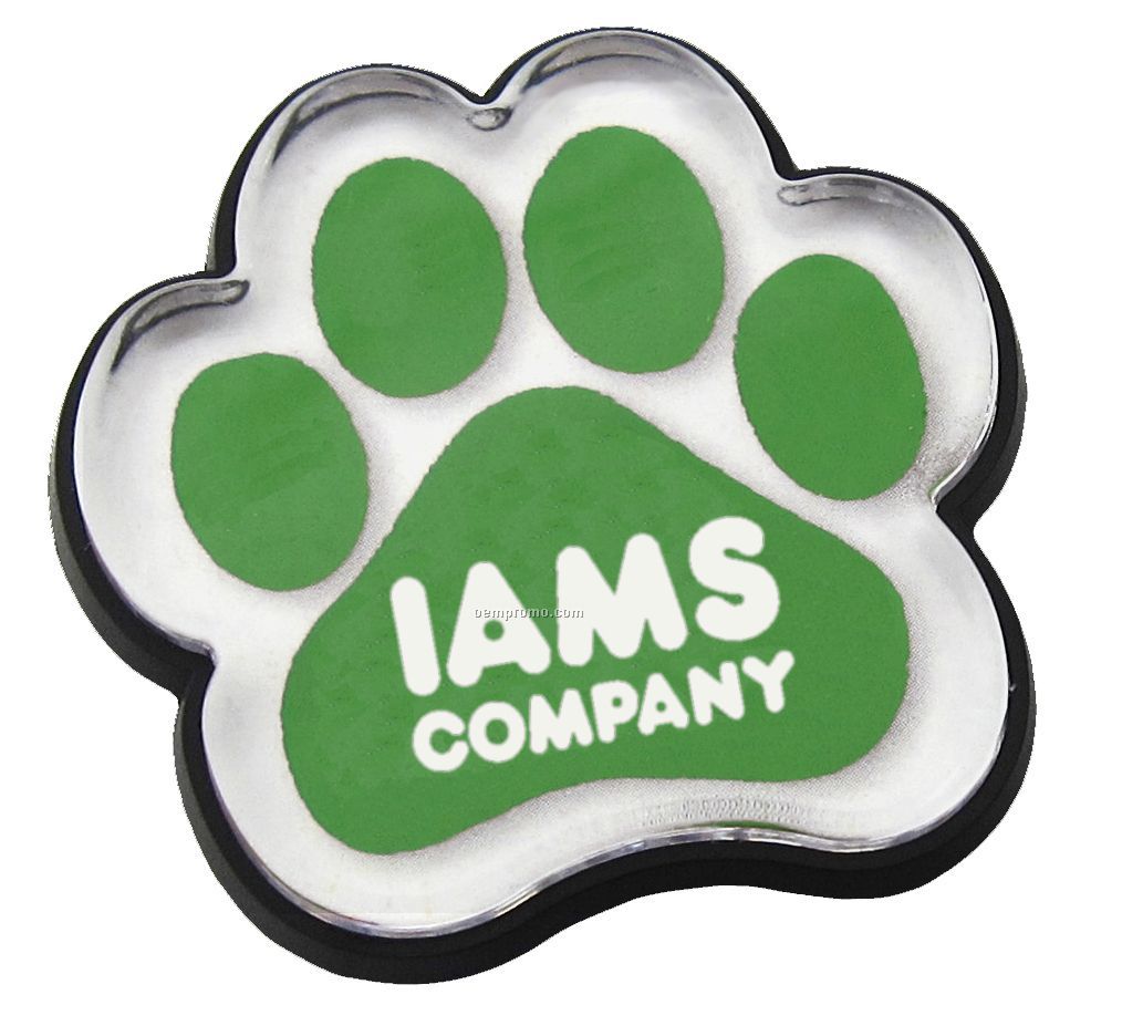 Paw Shaped Magnetic Tag