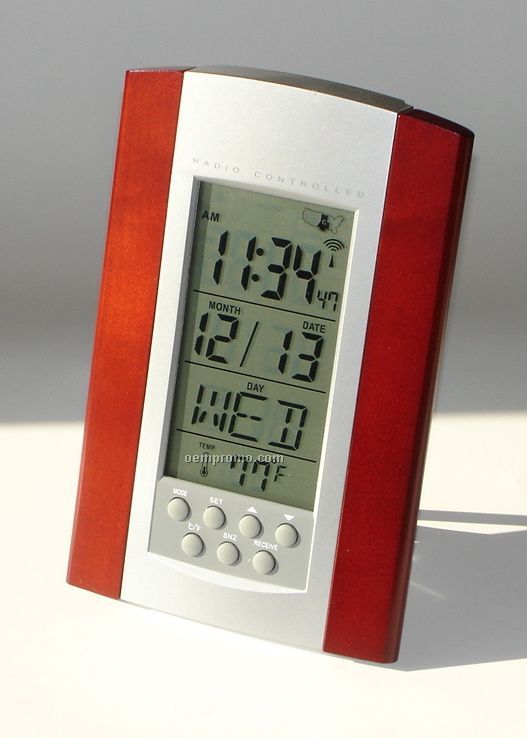 Rcc Alarm Clock With Rosewood Trim