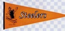 Steelers Cooperstown Collection & Nfl Throwback Pennant