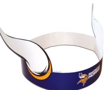 Viking Horns Paper Hat