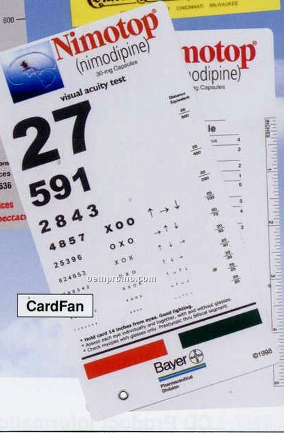 Information Chart Card (7-1/2"X10-1/2")