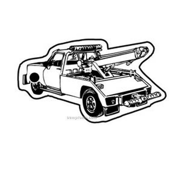 Stock Shape Collection Tow Truck 1 Key Tag