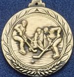1.5" Stock Cast Medallion (Hockey 2)