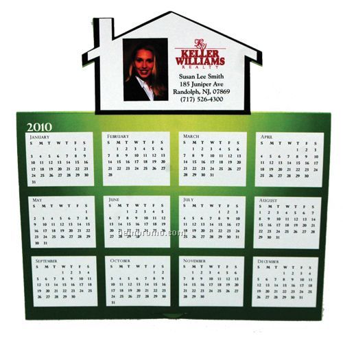 2011 Tent Calendar Greeting Card - House