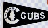 Chicago Cubs Cooperstown Collection & Nfl Throwback Pennant