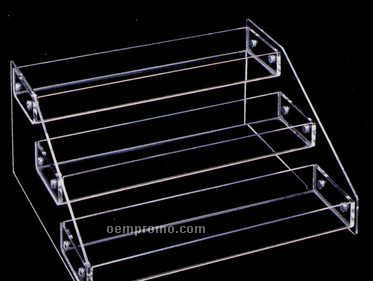 Collapsible 3 Tier Display Rack W/ 2