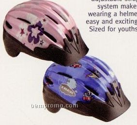 Trek Little Dipper Helmet For Boys & Girls W/ Anti Pinch Strap